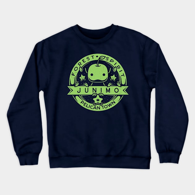 Junimo the Forest Spirit Crewneck Sweatshirt by Alundrart